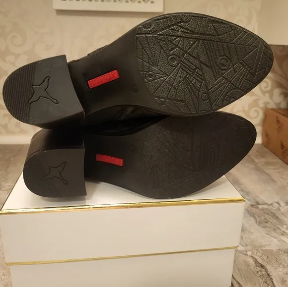 PIKOLINOS Black Heeled Boots Size 40