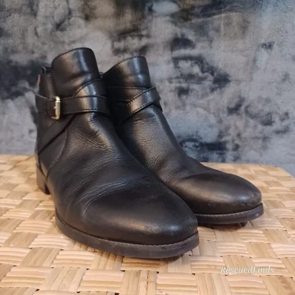 Pikolinos Black Loyal Flat ankle boots with side buckle &amp; zipper Women's  38