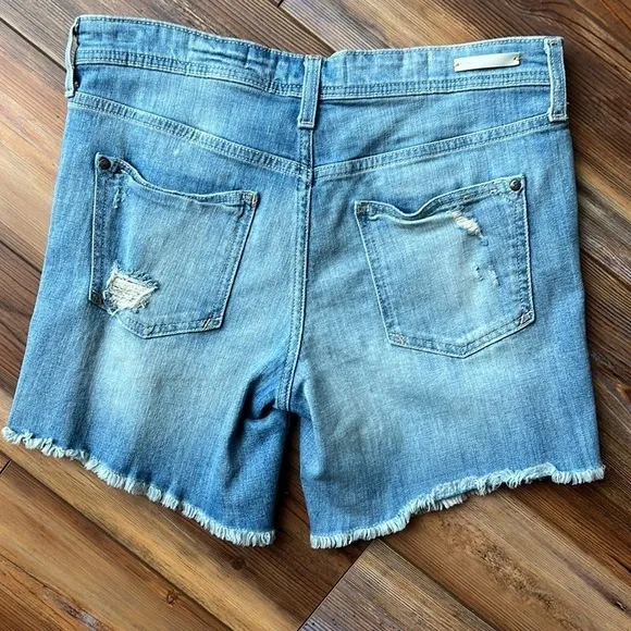 Pilcro and the letterpress for anthropologie denim shorts size 27