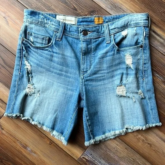 Pilcro and the letterpress for anthropologie denim shorts size 27