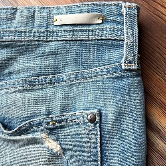 Pilcro and the letterpress for anthropologie denim shorts size 27