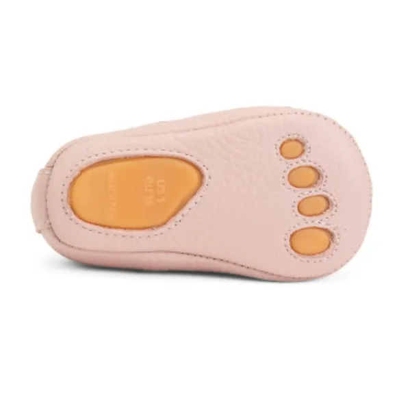 Pink Baby Leather Mary Jane Flats