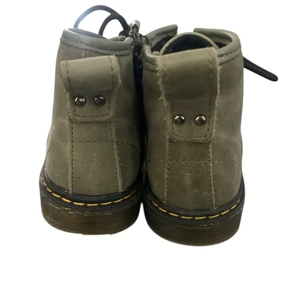 PIPER FINN - BABY &amp; TODDLER LEATHER SHOES - COMBAT BOOTS -size 8