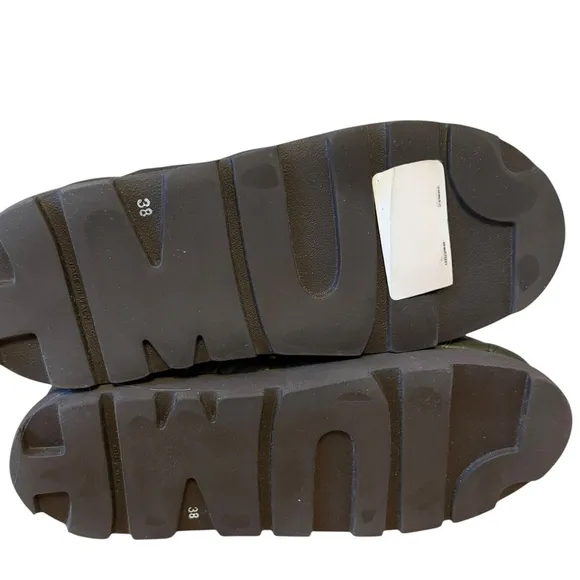 Piumestudio Luna Pillow Boot Size 7 38 Evereve Bootie Vegan Camel Tan NIB