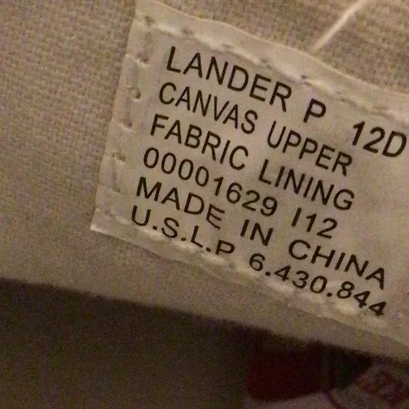 POLO BY RALPH LAUREN BOAT SHOE “ LANDE P 12 D