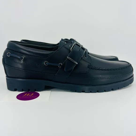Polo Country Ralph Lauren Men's Ranger x Alex Dymond Navy Boat Shoes Size 11