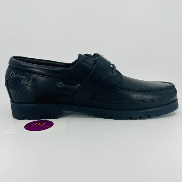 Polo Country Ralph Lauren Men's Ranger x Alex Dymond Navy Boat Shoes Size 11