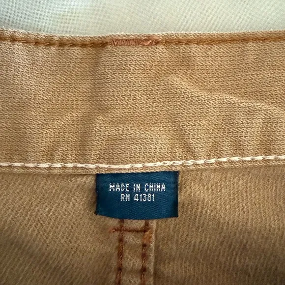 Polo R. Lauren Co 15941 Tan Jeans VTG Sz 34x30