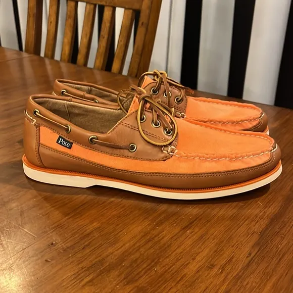 Polo Ralph Lauren Bienne Canoe boat deck shoes new Mens Size 11.5