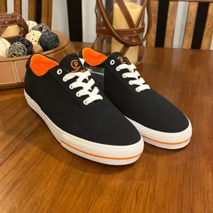 Polo Ralph Lauren CP93 Regatta Summer boat canvas shoes sneakers new navy orange