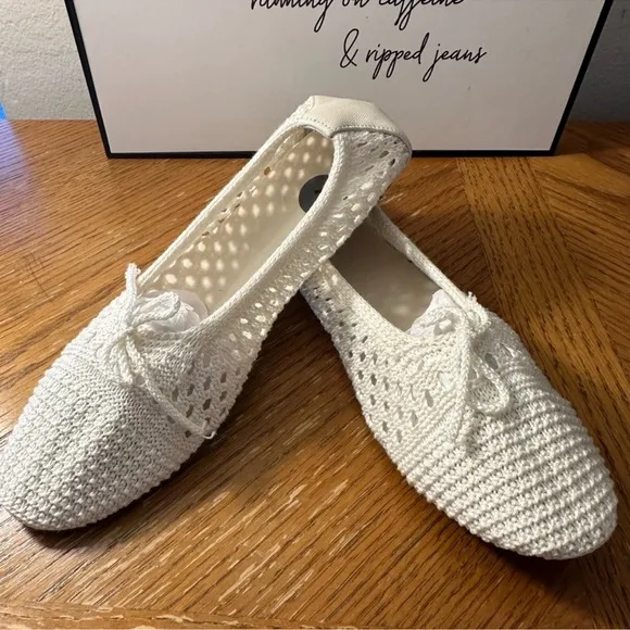 🆕Polo Ralph Lauren Crocheted Ballet Flats