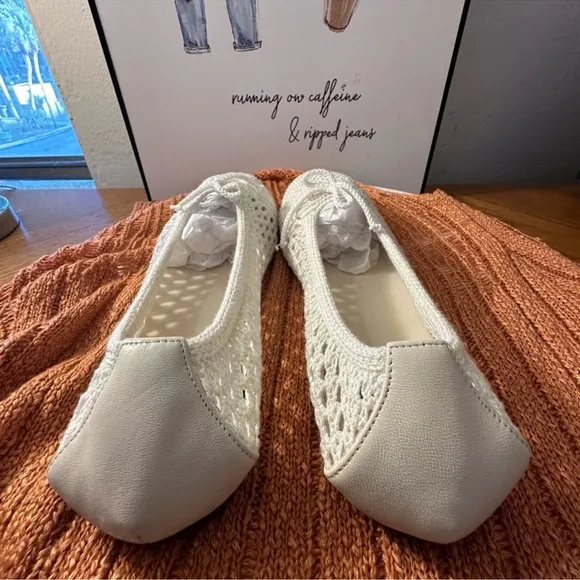 🆕Polo Ralph Lauren Crocheted Ballet Flats