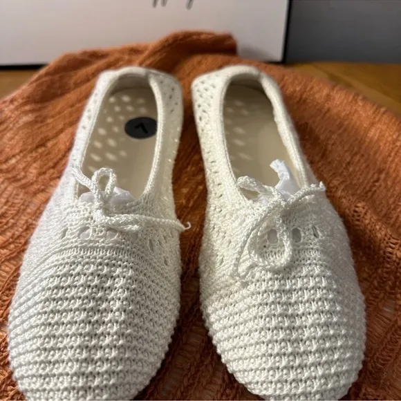 🆕Polo Ralph Lauren Crocheted Ballet Flats