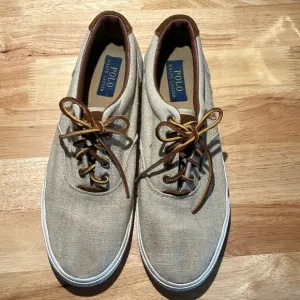Polo Ralph Lauren men’s lace up shoes. Size 10D. Preowned. Good condition.
