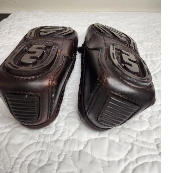 POLO Ralph Lauren Men's leather driving moccasin Shoes 8 1/2 Made in Brazil