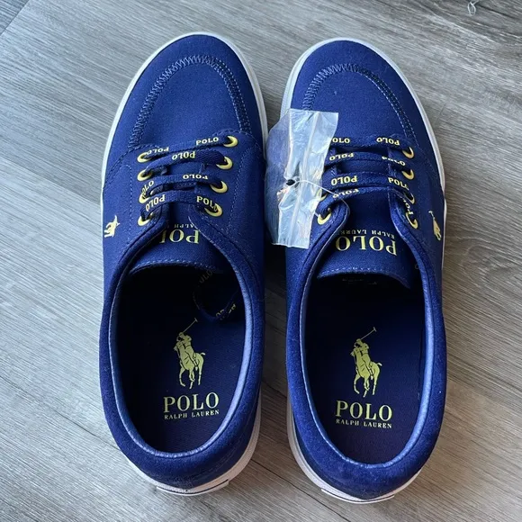 Polo Ralph Lauren Men’s Shoes Size 8 Faxon X Canvas Sneakers Color Rare Find!