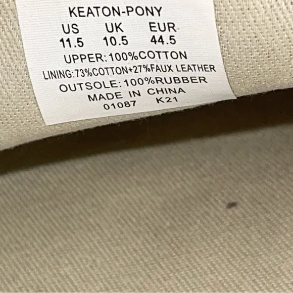 Polo Ralph Lauren Men’s Size 11.5 Keaton Pony Floral Canvas Shoes Sneakers New