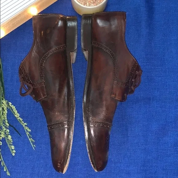 Polo Ralph Lauren Semi-brouge Captoe Derby shoes