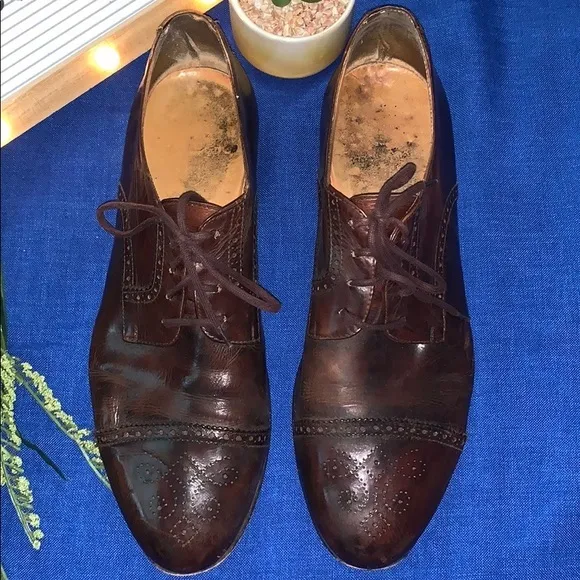 Polo Ralph Lauren Semi-brouge Captoe Derby shoes