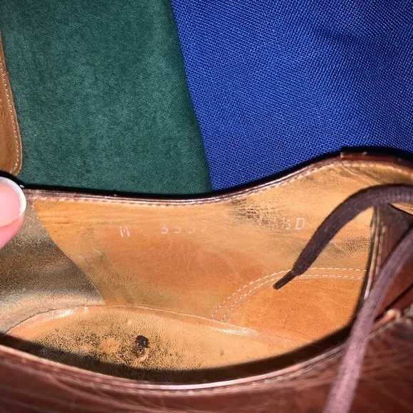 Polo Ralph Lauren Semi-brouge Captoe Derby shoes