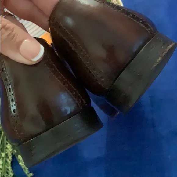 Polo Ralph Lauren Semi-brouge Captoe Derby shoes