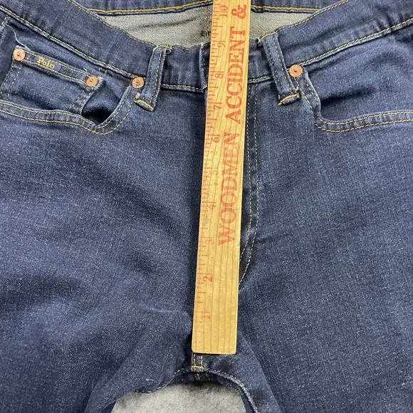 Polo Ralph Lauren The Sullivan Slim Jeans Mens 30x30 Blue Dark Wash 5 Pocket