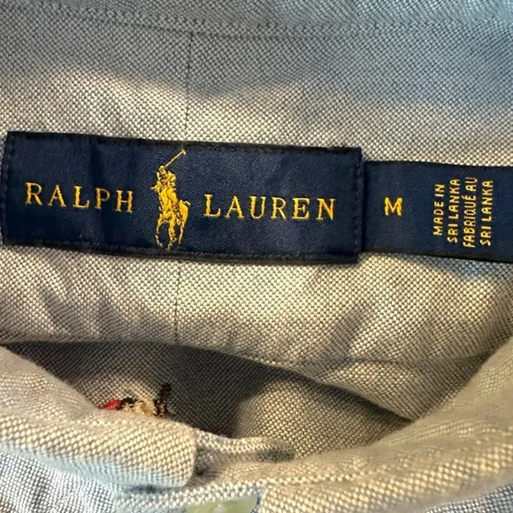 Polo Ralph Lauren Western Americana Classic Fit Embroidered Shirt Men’s Medium