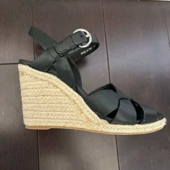 Prada 4 inch espadrille wedges