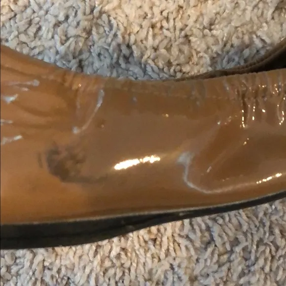 PRADA big bow leather flats