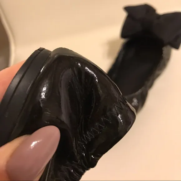 Prada bow flats