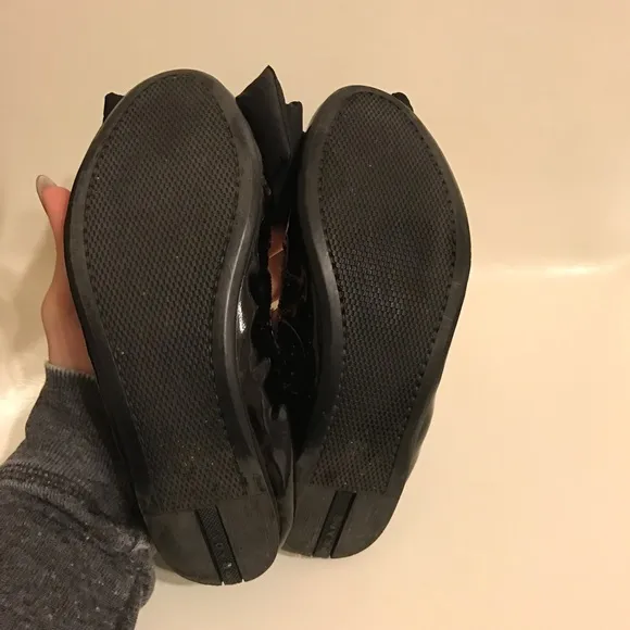 Prada bow flats