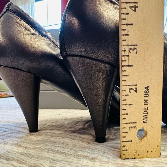 PRADA Calzature Donna Nappa Mordore In Grafite, Size 40 (box and dust bag)