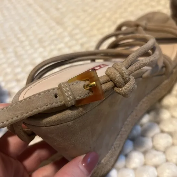 Prada espadrille wedges