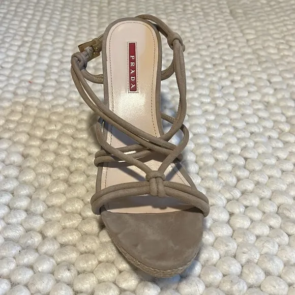 Prada espadrille wedges