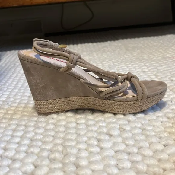 Prada espadrille wedges