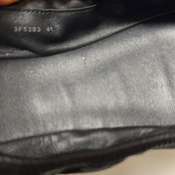 Prada Linea Rossa Ballet Leather Flats