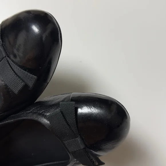 Prada Linea Rossa Ballet Leather Flats