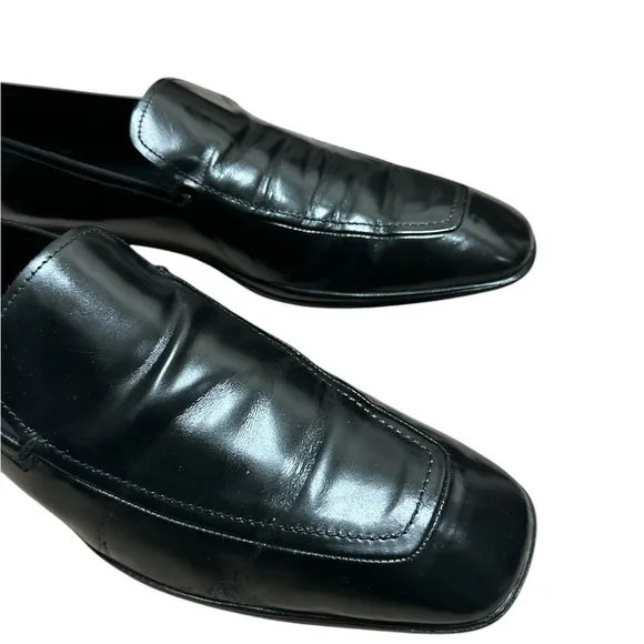 Prada men’s slip on leather shoes size 10