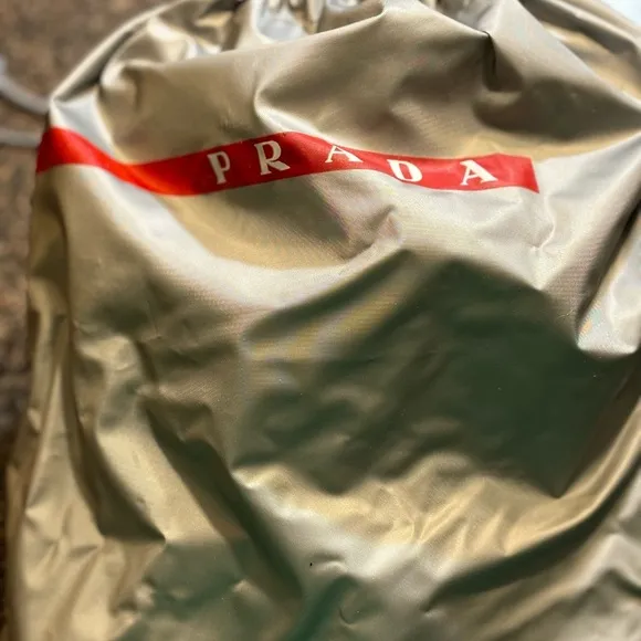 PRADA Suede Espadrille Platform. Size 37.