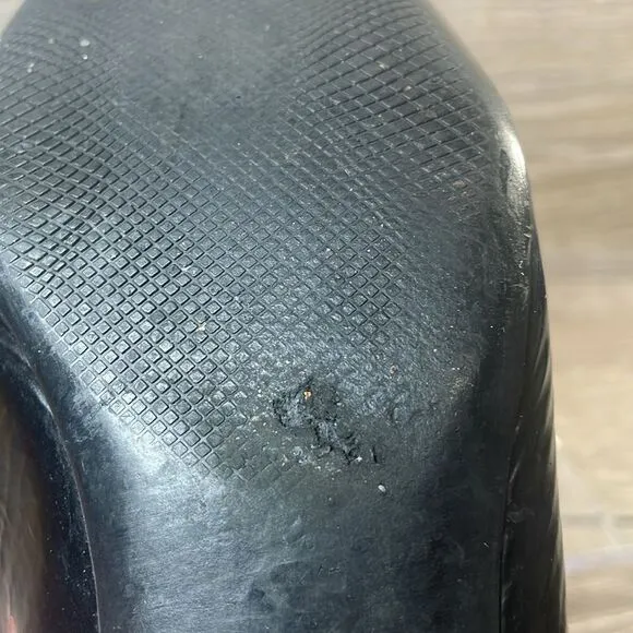 Prada Black Patent Leather Women’s Sz EU 35.5 Slip On Ballet Flats
