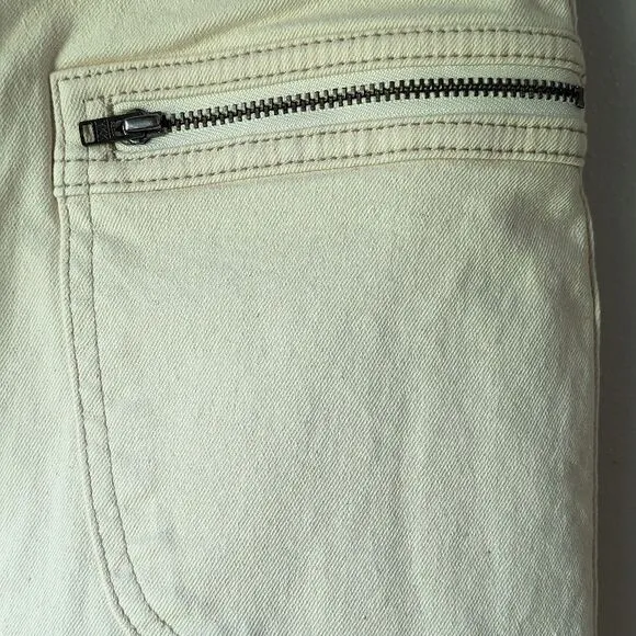 PRANA NWT Broadway Denim Stretch Skirt sz 4 in Natural