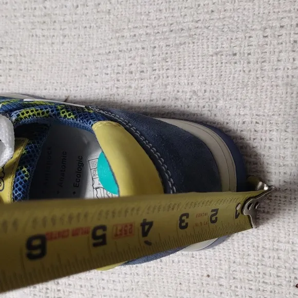 Primigi Blue and Yellow Sneakers Sporty Retro Style