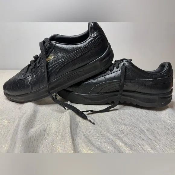PUMA Black-Puma Team Gold GV Las Vegas shoes size 12
