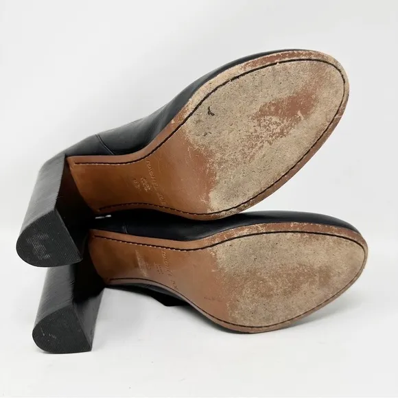 Rachel Zoe Leather Claudia Slouch Heeled Boots