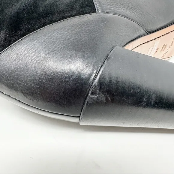 Rachel Zoe Leather Claudia Slouch Heeled Boots