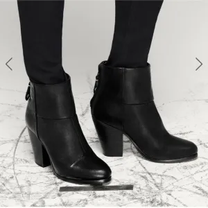 Rag &amp; Bone Classic Newbury Ankle Leather Booties