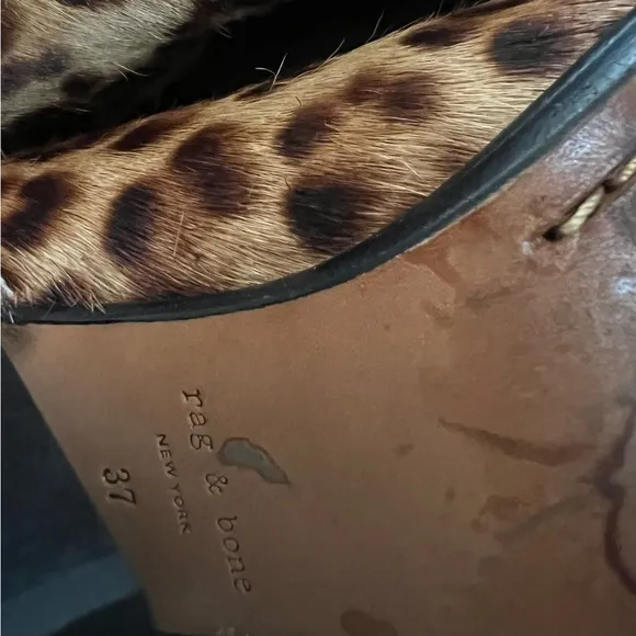 Rag &amp; Bone - Newbury Cowhide Calf Bottie