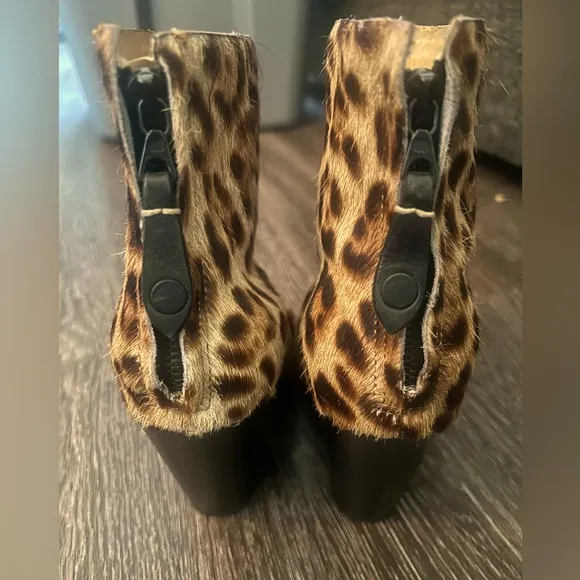 Rag &amp; Bone - Newbury Cowhide Calf Bottie
