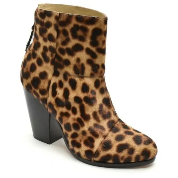 Rag &amp; Bone - Newbury Cowhide Calf Bottie