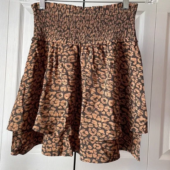 Rails Addison Skirt in Batik Cheetah sz S
